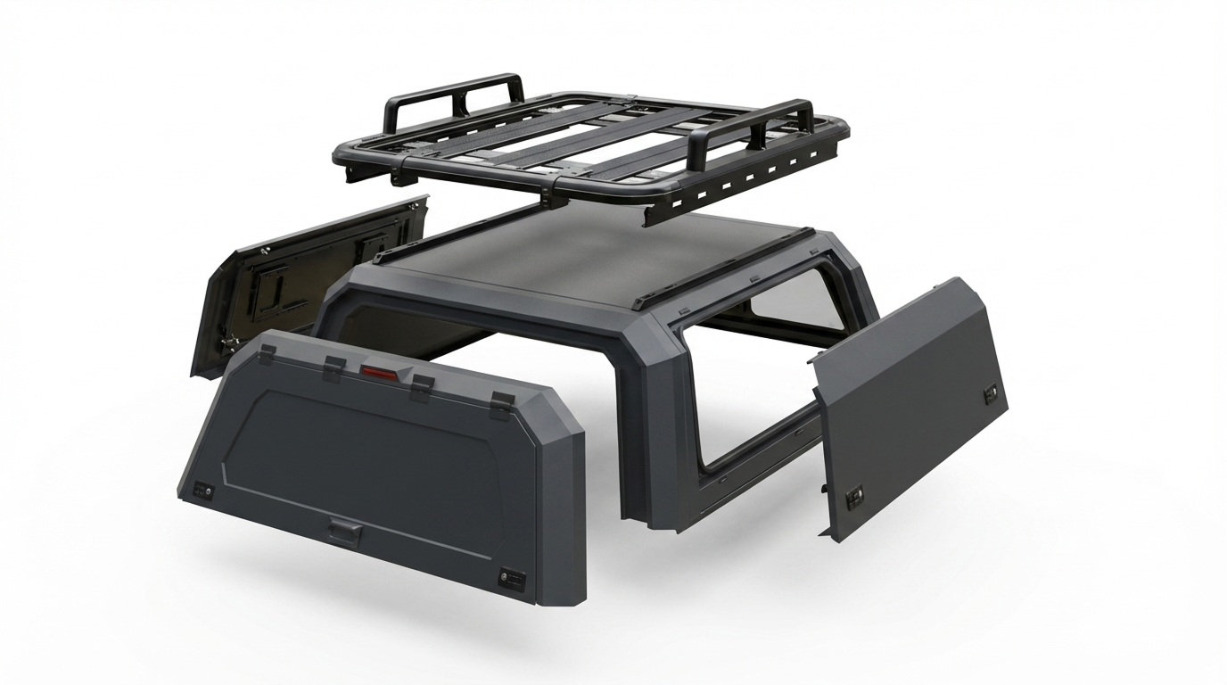 Aluminum Flat Roof Rack